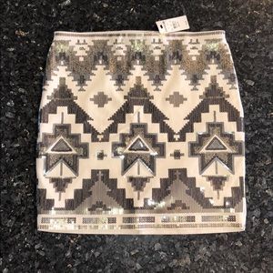 Sequin Mini Skirt- Brand New!!